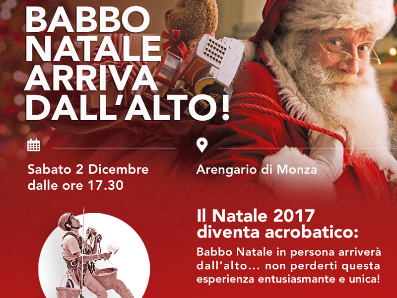 SE BABBO NATALE   ARRIVA DALL’ALTO …