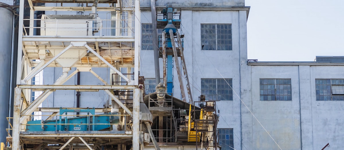 PLE - esempio di piattaforma verticale - durante un momento di ristrutturazione