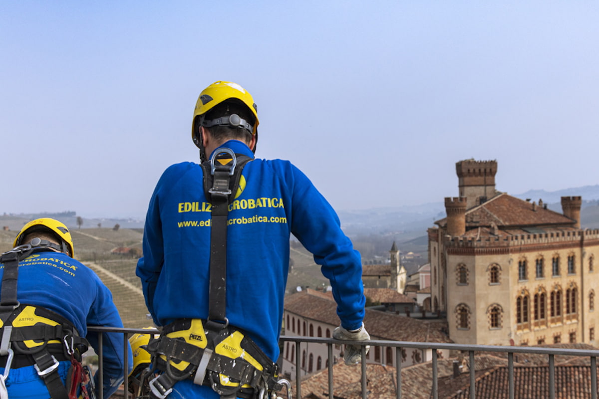 Tettoia per Terrazzi con Acrobatica