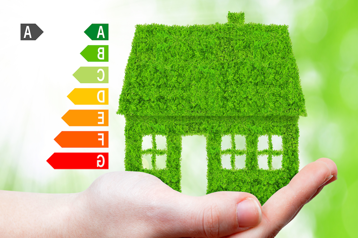 migliorare la classe energetica della casa: immagine illustrativa.