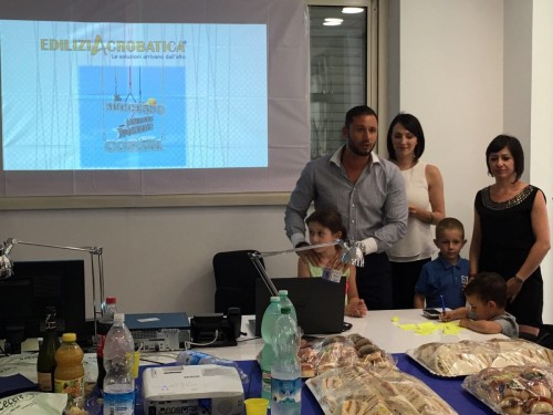 INAUGURAZIONE EDILIZIACROBATICA ROMA MARCONI