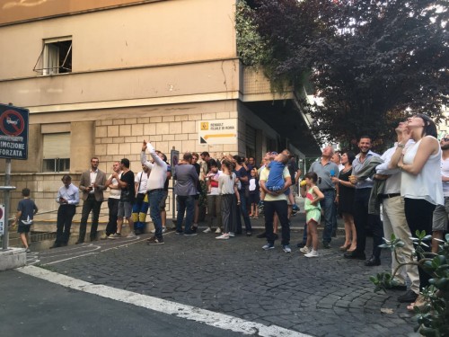 INAUGURAZIONE EDILIZIACROBATICA ROMA MARCONI