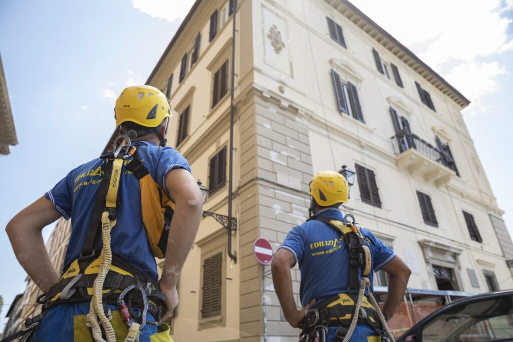 ripristino totale della facciata Firenze 