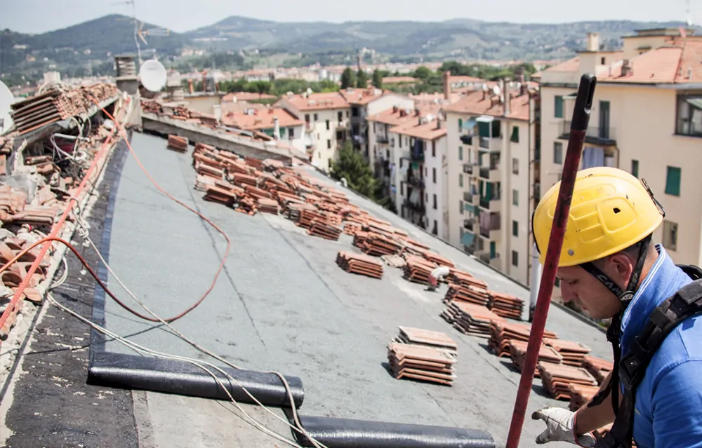 rimozione del tetto in eternit EdiliziAcrobatica